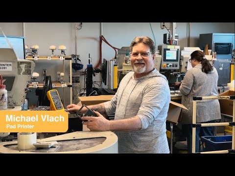 Fluke Story - Michael Vlach, Pad Printer