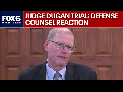 Judge Dugan trial: Defense reaction to split verdict | FOX6 News Milwaukee