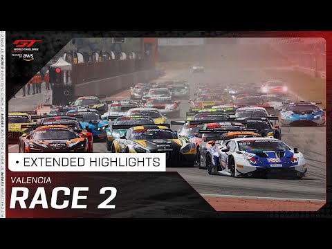 Extended Highlights | Race 2 | Valencia 2025 | GT World Challenge Europe powered by AWS