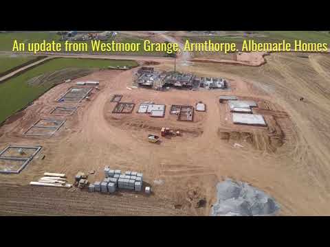 Westmoor Grange, Armthorpe Doncaster Update 1 - Drone footage - DJI Mavic Air 2