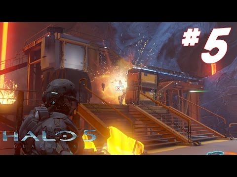 Halo 5 Guardians Gameplay Walkthrough Part 5 (XBOX ONE 1080p 60fps)