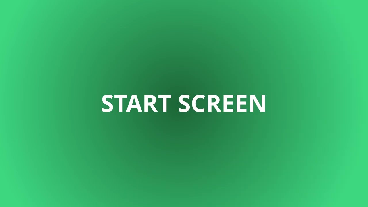 2-1. Main interface: Start screen
