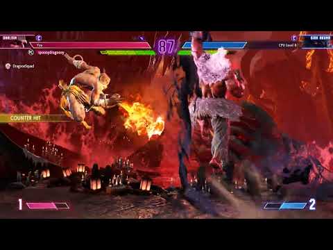 SiRN Akuma Giant Battle Fight - Dhalsim - Street Fighter 6
