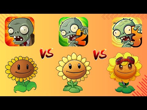 All plants PvZ vs PvZ2 vs PvZ3 Which plant did you like?