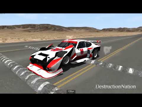 100+ Consecutive Speed Bumps High Speed Test Car Test