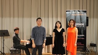'O Sole Mio by Intune Music Classical and Broadway Instructors, Jeremy, Charmaine and Felicia