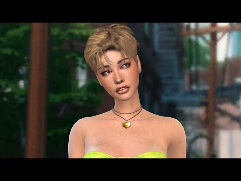 sims 4 custom content download blonde female Leona Dienes by Bonita100 Cas Video Preview
