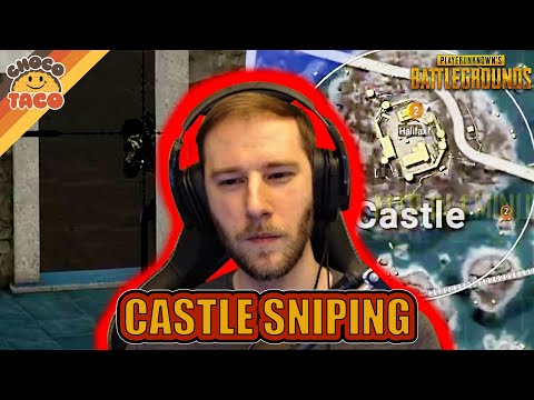 Castle Sniping with Halifax - chocoTaco PUBG Duos Gameplay