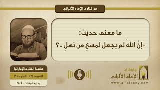 ما معنى حديث: «إنَّ اللهَ لم يجعل لمسخٍ من نسلٍ »؟