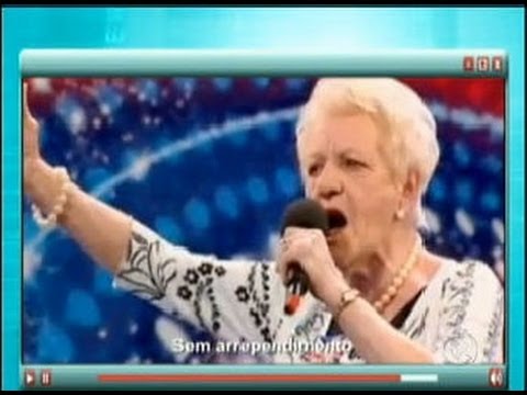 Tudo a Ver 09/06/2011: Mulher de 80 anos faz sucesso em programa de talentos nos EUA