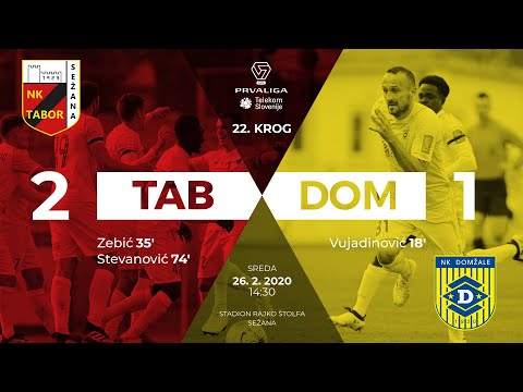 22.krog: CB24 Tabor Sežana - Domžale 2:1 ; Prva liga Telekom Slovenije 2019/2020
