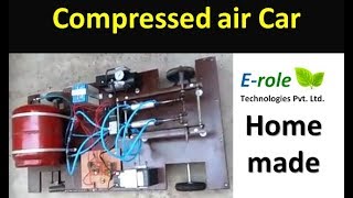 Compressed air car Btech Final year Engineering Project