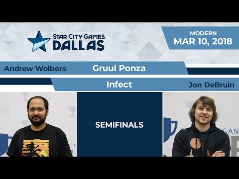 SCGDFW: Semifinals - Andrew Wolbers vs Jon DeBruin | Modern