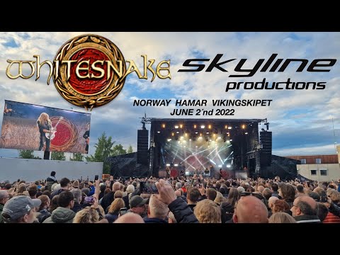 WHITESNAKE HAMAR 2022 SKYLINE PRODUCTION