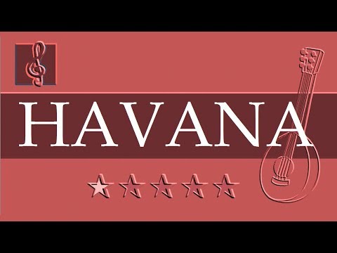 Mandolin & Guitar Duet - Camila Cabello - Havana ft. Young Thug (Sheet music - Guitar chords)