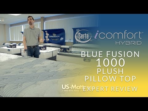 Serta iComfort Hybrid Blue Fusion 1000 Plush Pillow...