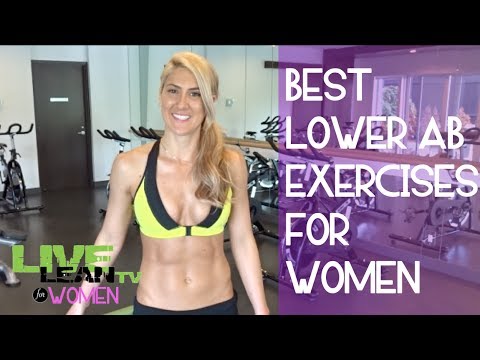 Best Lower Ab Exercises for Women | LiveLeanTV Video