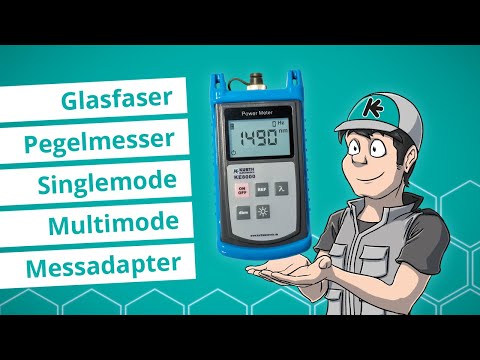 Einfache Glasfaser-Tests mit KE8000: Pegelmessung für Singlemode und Multimode