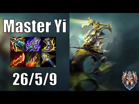 Master Yi vs Rek'Sai JUNGLE - Patch 12.17 euw1 CHALLENGER