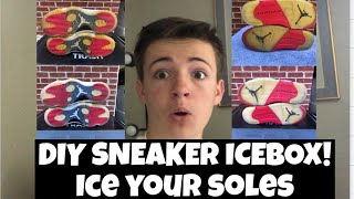 How to make DIY Sneaker Ice Box! Get your soles Icy Again! (LIFE CHANGING)