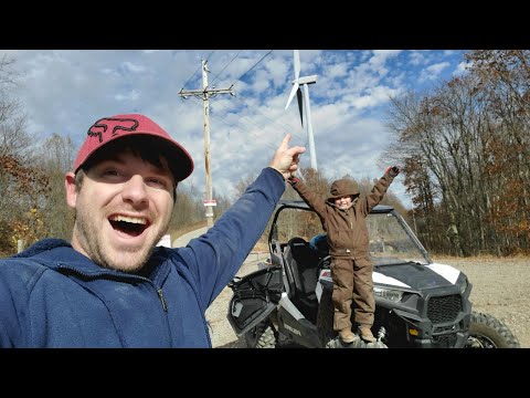 These Windmills Are HUGE At Windrock Park