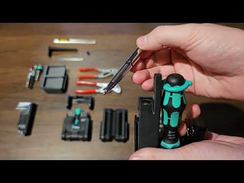 Wera Tool-Check Modular—Custom 3D-printed modules—Knipex, Fisher Space Pen, Olight, Olfa & more
