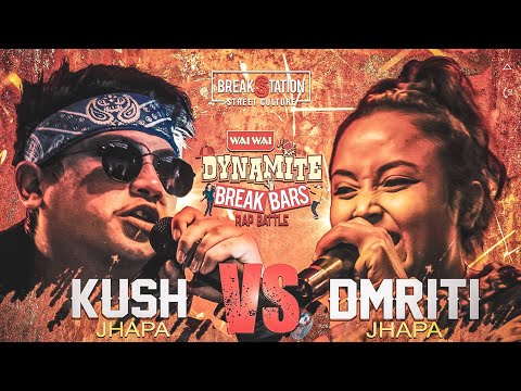 DMRITI VS KUSH [EP. 13] SEMIFINAL | WAIWAI DYNAMITE BREAKBARS BATTLE | RAP BATTLE | BREAKSTATION