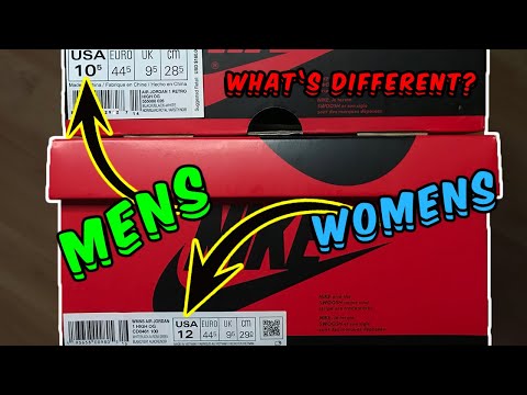 DO THEY FIT THE SAME?!? AIR JORDAN 1 HIGH MENS VS WOMENS SIZING *SIZE GUIDE*