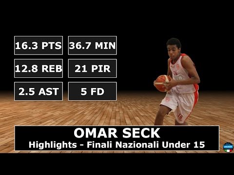 Omar Seck - Highlights - Finali Nazionali U15 Eccellenza 2016