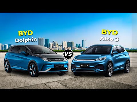 BYD Dolphin vs BYD Atto 3 #compare