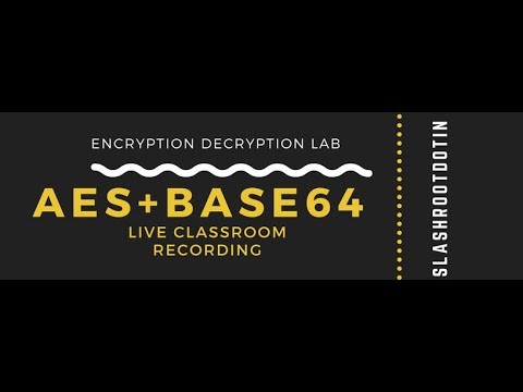 Aes Algorithm Lab With Base64 Algorithm