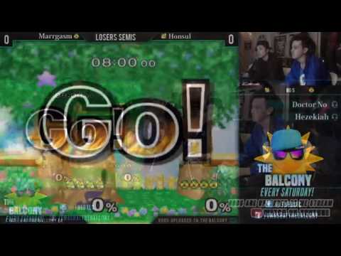Melee @ the Balcony 84 - Losers Semis ft. Honsul (Fox) VS Marrgasm (Sheik)
