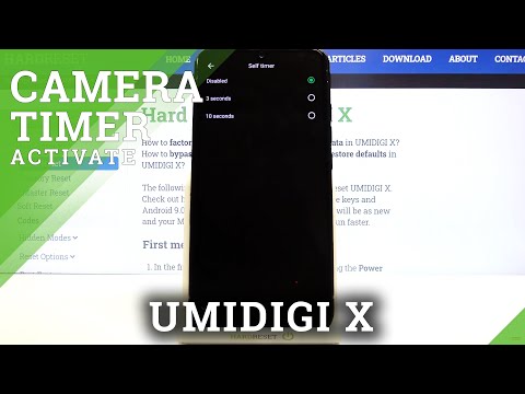 How to Set Camera Timer in UMIDIGI X – Use Camera Timer