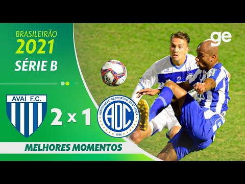 AVAÍ 2 X 1 CONFIANÇA | MELHORES MOMENTOS | 11ª RODADA BRASILEIRÃO SÉRIE B 2021 | ge.globo