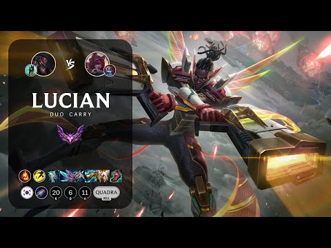 Lucian ADC vs Xayah - KR Master Patch 13.8