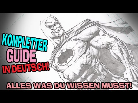 Comic Zeichnen Leicht Gemacht! Kompletter Guide In DEUTSCH! GERMAN!