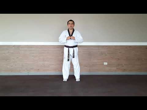 Poomse cinturon Amarillo