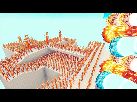 100x TAILS + 3x GIANT vs EVERY GOD - Totally Accurate Battle Simulator TABS