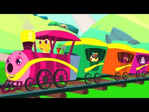 Aag Gadi Bhag Bhag | Marathi Nursery Rhyme | Marathi Balgeet And Badbad Geete | Marathi Cartoon