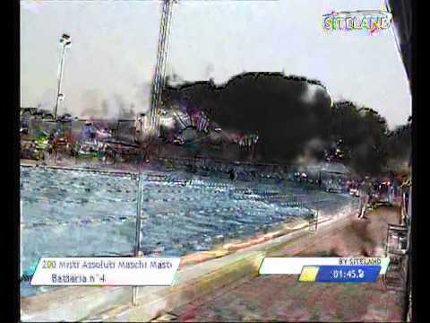 Serie 4 dei 200 Misti  Assoluti Maschi Master - 11 Memorial Andrea Bettiol