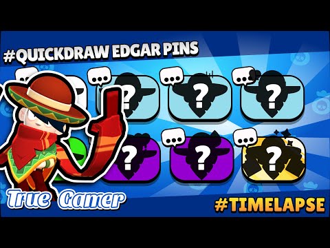 Making Quickdraw Edgar Pins - Timelapse #GoldArmGang