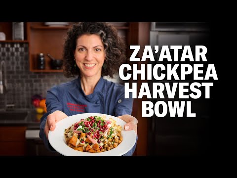 Easy and Healthy Sheet Pan Cooking: Za'atar Chickpea Harvest Bowl