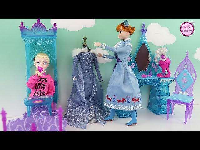 Vídeo relacionado con Disney Frozen – Muñeca Elsa de Viaje de 38 cm de Altura – Juguete con Diseños Preciosos de La película Frozen – Elsa Lleva Puesto su Clásica Vestimenta de la Película