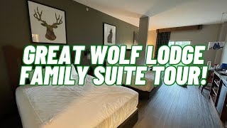 Great Wolf Lodge Family Suite Room Tour | Grand Mound, Washington