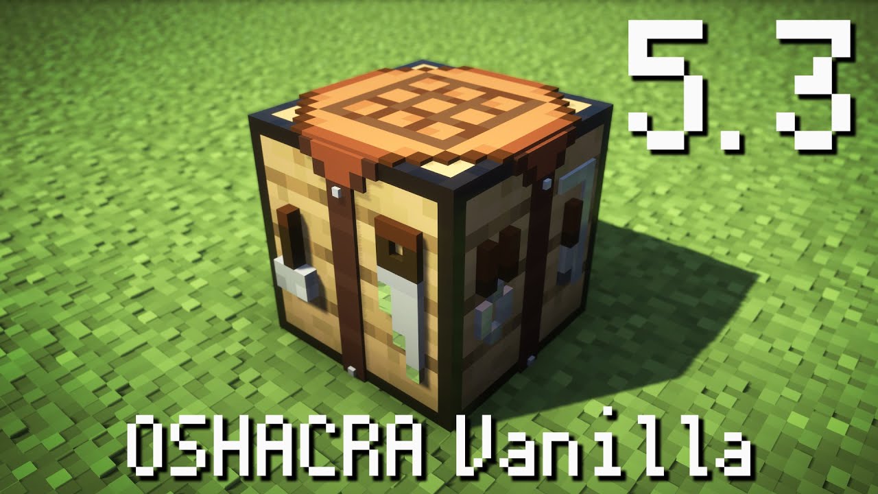 おしゃクラ！Part153 作業用のブロックを3Dにしてみたよ  / OSHACRA(Minecraft)