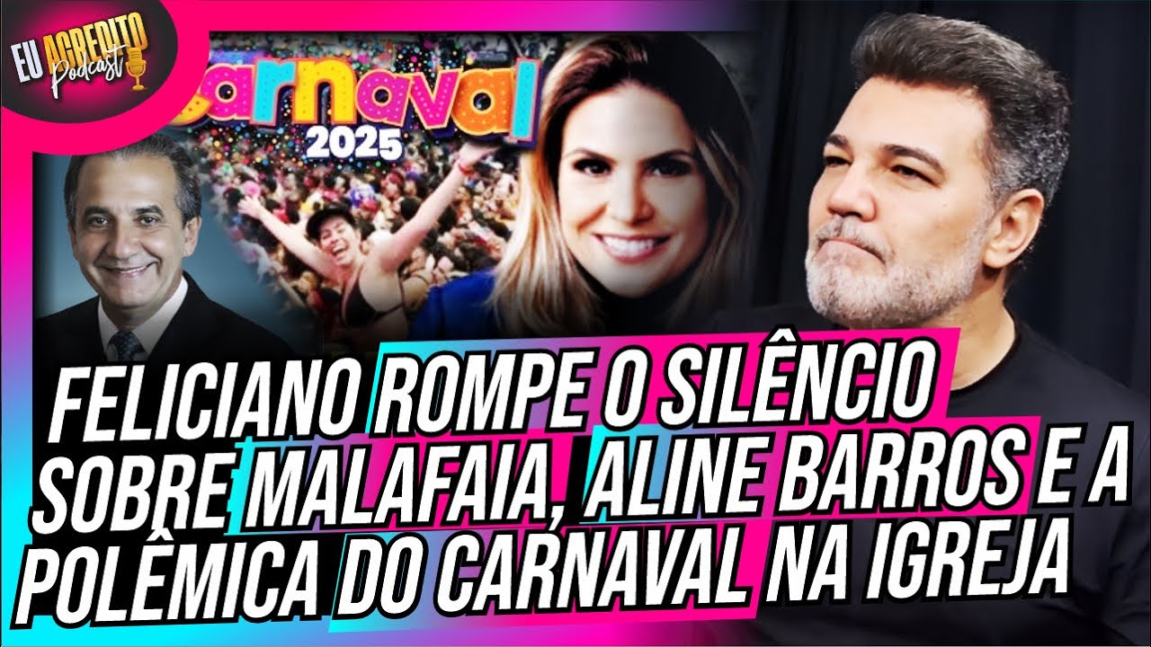 PASTOR MARCO FELICIANO FALA TUDO SOBRE ALINE BARROS NO CARNAVAL E A POLÊMICA COM SILAS E O SAMBA