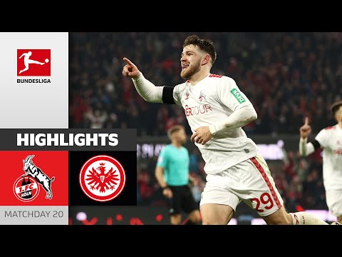 Resumen de Köln vs Eintracht Frankfurt Jornada 20