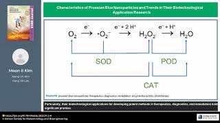 Characteristics of Prussian Blue Nanoparticles and Trends in Their Biotechnological Application