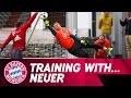 Training with Manuel Neuer | FC Bayern