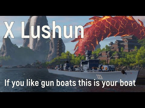World of Warships - Lushun Review, new dockyard ship